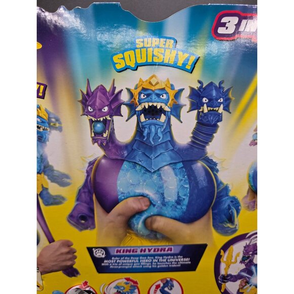 Heroes Of Goo Jit Zu Deep Goo Sea King Hydra 3-In-1 Goo Power Triple Action Toy - Picture 8 of 11
